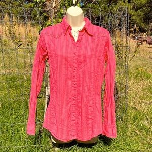 Vintage Wrangler authentic western apparel woman’s shirt
